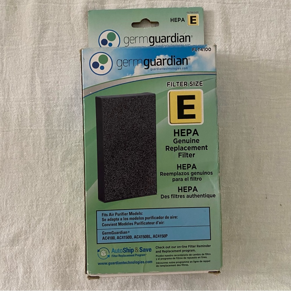 -GermGuardian FLT4100 True HEPA Genuine Replacement Air Purifier Filter